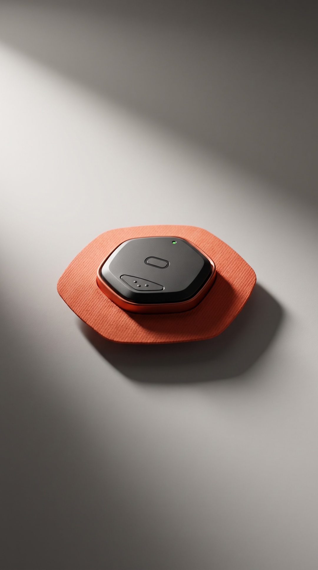 Step 1: Pick up your sweat sensor at the counter